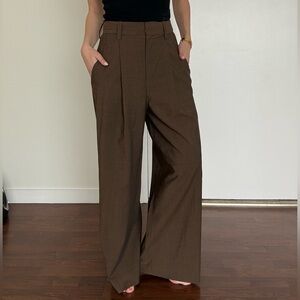 Lilysilk Elegant Brown Pants
